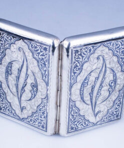 серебряный портсигар кубачи