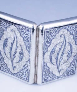 серебряный портсигар кубачи