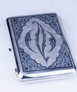 серебряный портсигар кубачи