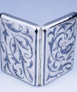 серебряный портсигар кубачи