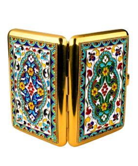 Позолоченный портсигар