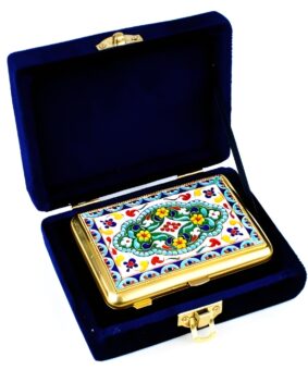 Позолоченный портсигар