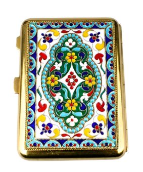 Позолоченный портсигар