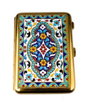 Позолоченный портсигар