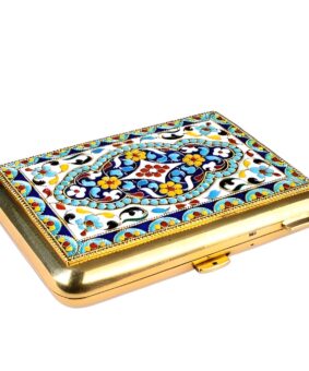 Позолоченный портсигар