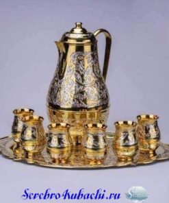 серебряный сервиз для воды