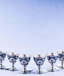 набор серебряных рюмок