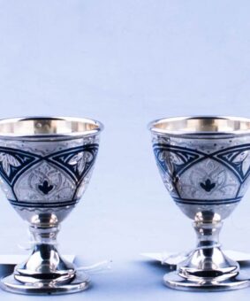 Серебряные рюмки набор 8 серебряные рюмки набор