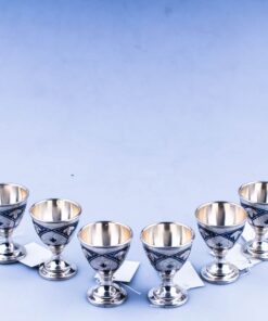 набор серебряных рюмок