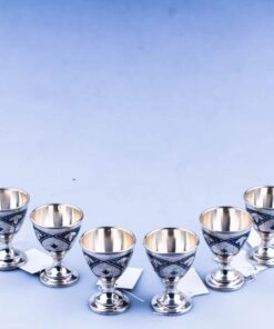 набор серебряных рюмок