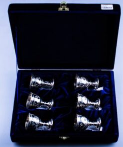 набор серебряных рюмок