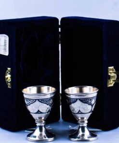 рюмки из серебра кубачи