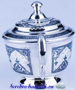сахарница серебряная