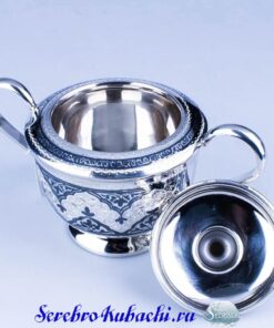 сахарница серебряная