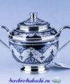 сахарница из серебра