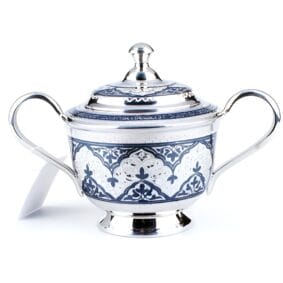 сахарница серебряная