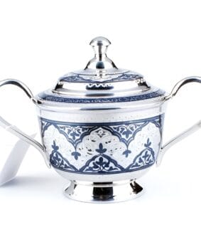 сахарница серебряная