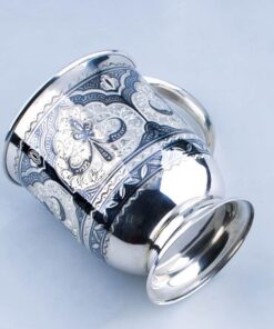 Большая кружка 6 серебряная большая кружка