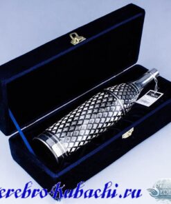 серебряная бутыль кубачи