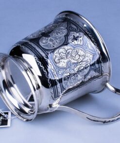 Серебряная большая кружка 10 серебряная большая кружка
