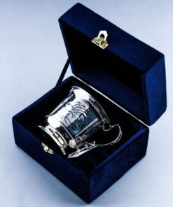 серебряная кружка знак зодиака рак