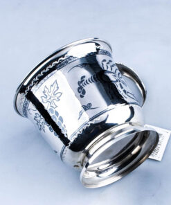 серебряная кружка знак зодиака рак