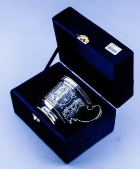 серебряная кружка скорпион