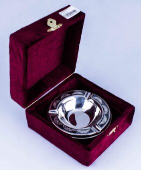 Пепельница 5 серебряная пепельница