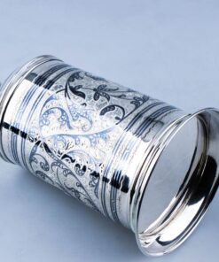 Пивная кружка с крышкой 11 серебряная пивная кружка с крышкой