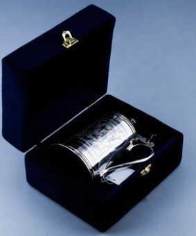 Пивная кружка с крышкой 13 серебряная пивная кружка с крышкой