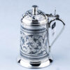Пивная кружка с крышкой 9 серебряная пивная кружка с крышкой