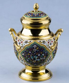 Набор кофейный серебряный 7