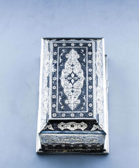 серебряная шкатулка Кубачи