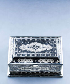 Серебряная шкатулка гравировки Кубачи 12 серебряная шкатулка Кубачи