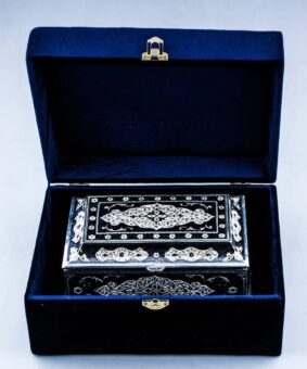 серебряная шкатулка Кубачи