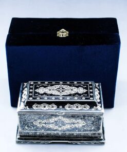 серебряная шкатулка Кубачи