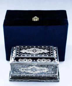 серебряная шкатулка Кубачи