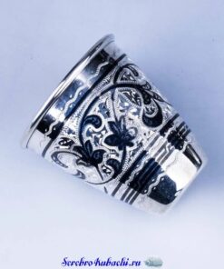 серебряная стопка кубачи