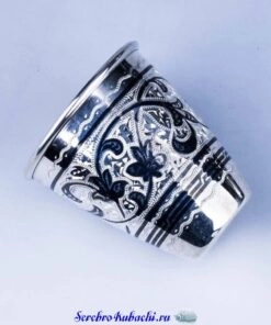 серебряная стопка кубачи