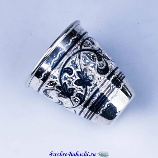 серебряная стопка кубачи