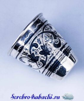 стопка недорого серебряная