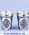 набор стопок из серебра