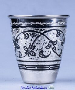 серебряная стопка кубачи