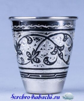 стопка недорого серебряная