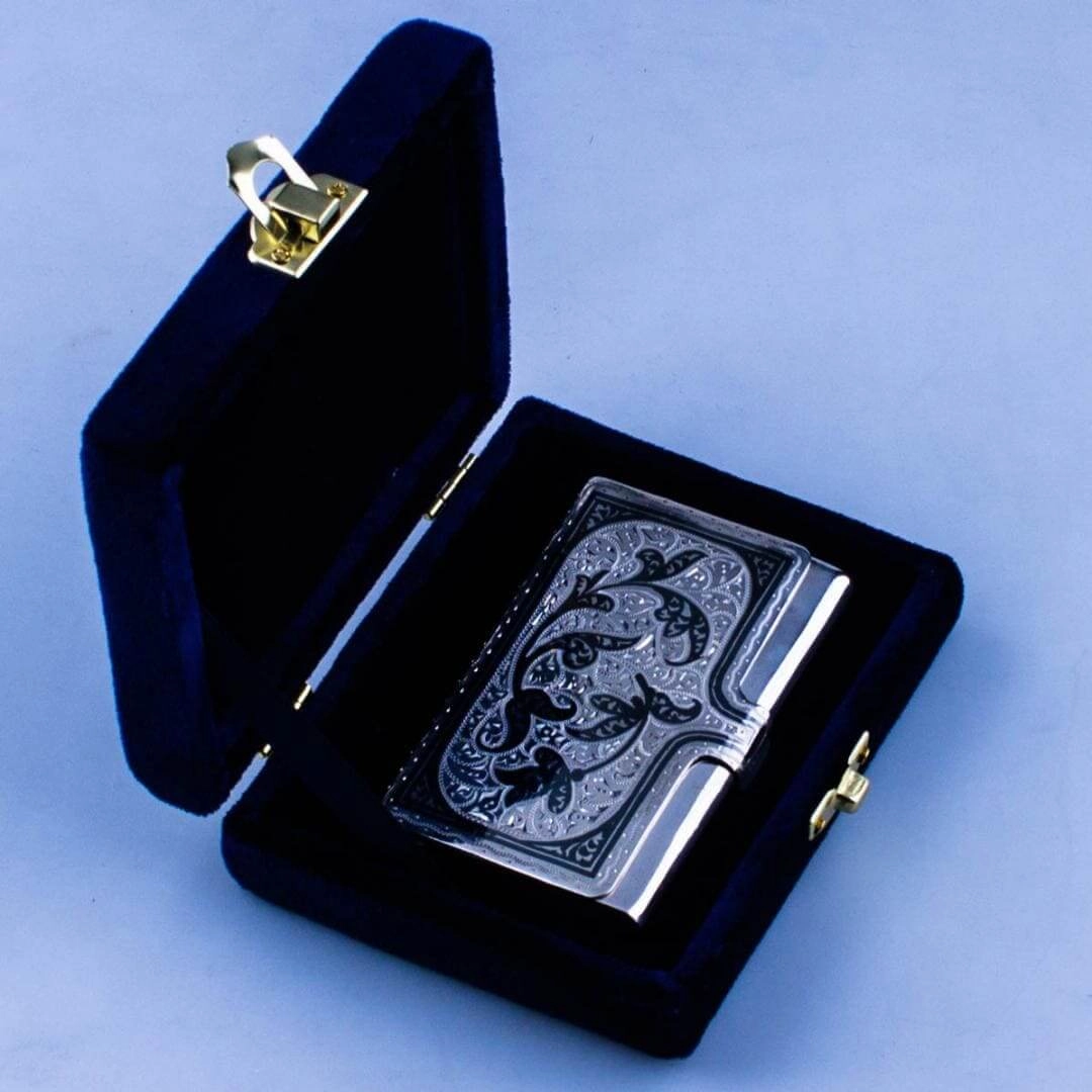 Серебряная визитница Кубачи — изображение 9