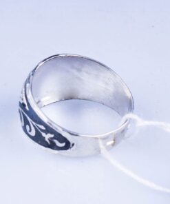 серебряное кольцо кубачи