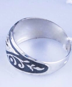 кубачинское серебряное кольцо