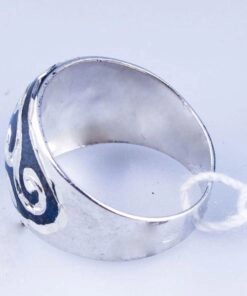 серебряное кольцо кубачи