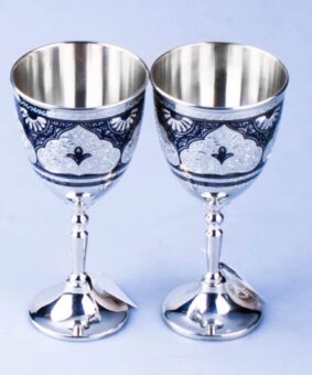 бокалы серебро