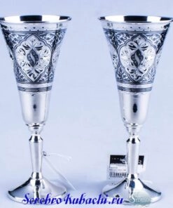 набор бокалов кубачи
